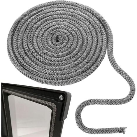 1 Stück Dichtungseinsatz Für Kamineinsatz, Glasdichtung Für Kamineinsatz, Kamindichtung, Einsatzdichtung, Holzdichtung Für Holzofen, 14 Mm X 3 M, Glasfaserdichtung, Abdichtung Für Kamin