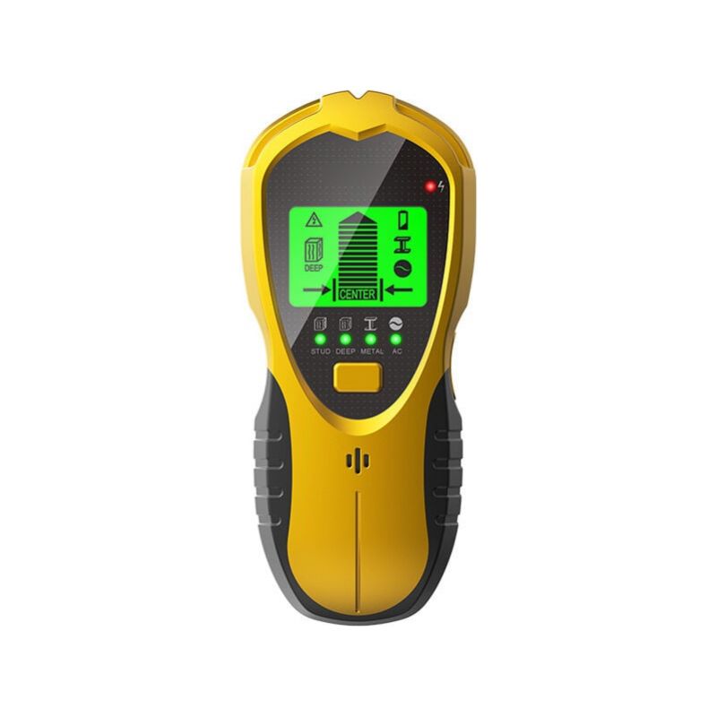 4-in-1 Wanddetektor, Metalldetektor Mit Lcd-bildschirm, Pfostendetektor Mit 9v-batterie Zur Erkennung Von Metall, Elektrischen Leitungen Und Holzpfosten In Wänden, Böden Und Decken