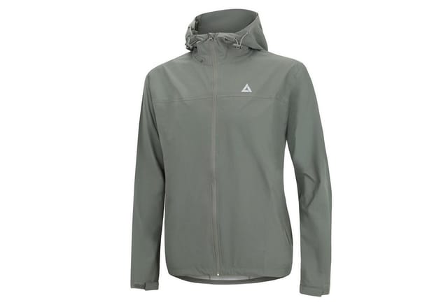 Airtracks Fahrradjacke Herren Fahrradjacke Regenjacke Pro Line mit Kapuze (Fahrrad Regenjacke Wind & Wasserdicht) Wassersäule: 10.000 mm leicht & atmungsaktiv » S M L Xl XXL XXXL «