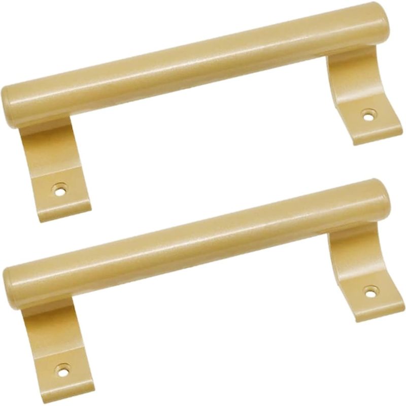 Aluminium-schiebetürgriff 200 Mm, Glastürgriff Für Balkon, Türgriff Für Badezimmermöbel, Moderner Metallgriff (2 Stück Champagner)
