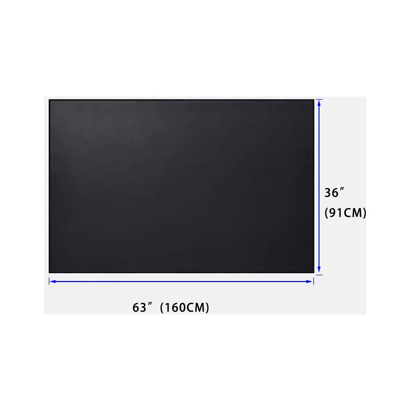 Grillmatte, Bodenschutz, Rutschfeste Unterlage, Waschbar, 160 X 91 Cm, Anthrazit