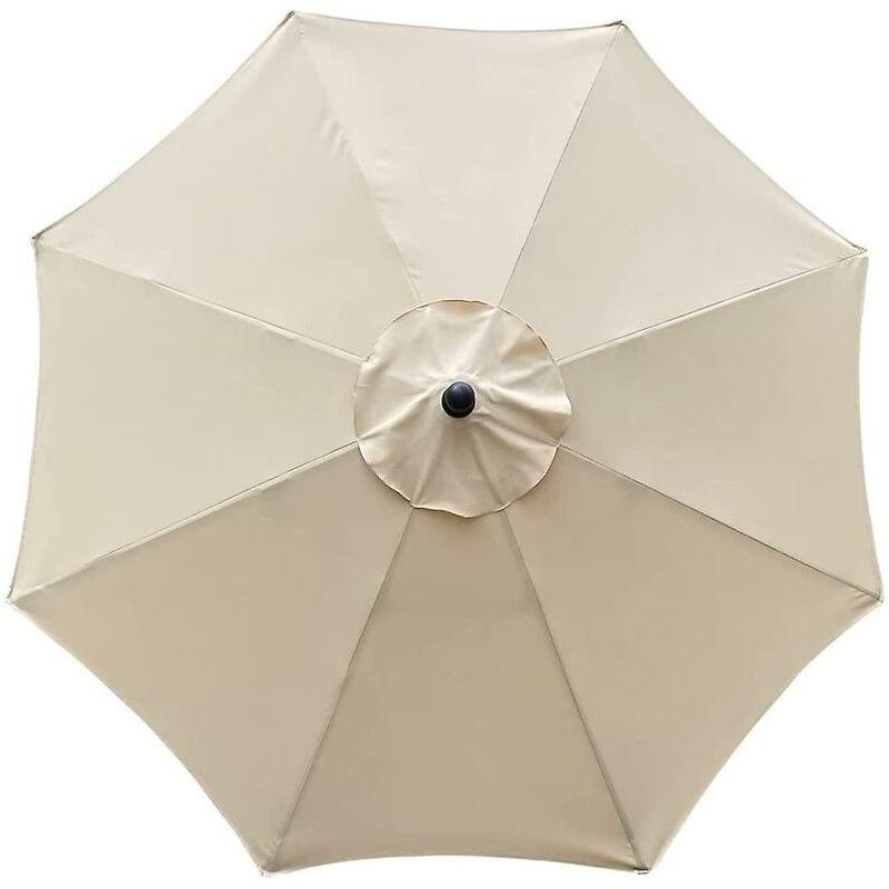 Sonnenschirmhülle, 8 Streben, 3 M, Wasserdicht, Uv-beständig, Ersatzstoff, Für Terrasse, Außenbereich, Beige