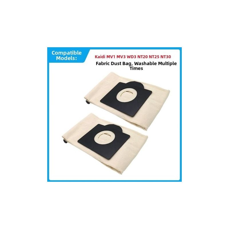 Waschbare Staubbeutel Für Kärcher-staubsauger Mv3, Wd3, Nt20, Nt30, Wd3