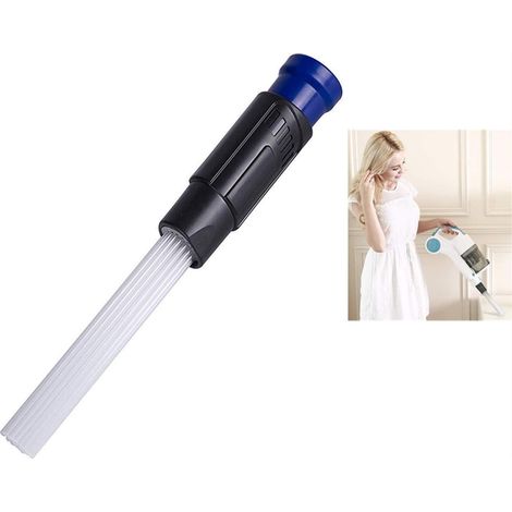 Dust Brosse Staubsaugerzubehör, Staubsaugerdüse, Saugstrohhalm, Flexibler Schlauch-reinigungswerkzeug Für Auto, Ecken, Haustiere, Schubladen, Lüftungsschlitze, Zuhause (blau)