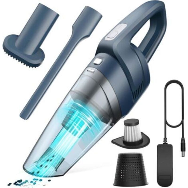 Kabelloser Handstaubsauger - 2200mah Handstaubsauger, 120w Tischstaubsauger Mit Hepa-trockenfilter, Auto-staubsauger Für Zuhause, Auto, Tisch Und Sofa