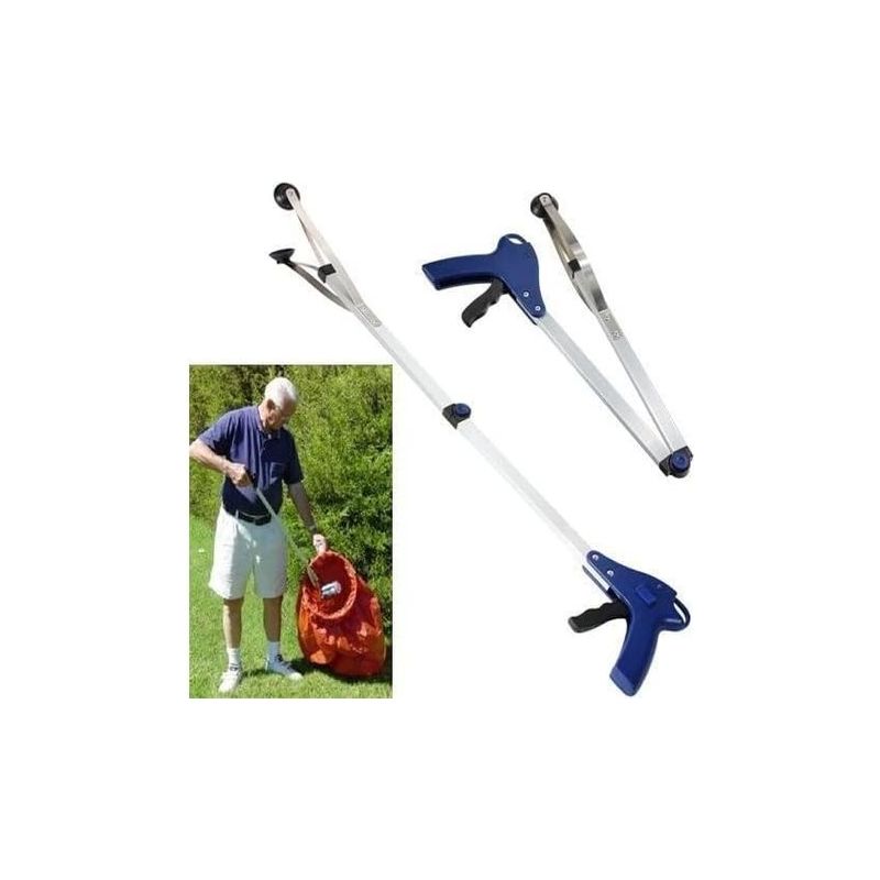 Aufnahmewerkzeug/greifzange/faltbare Abfallzange Mit Langem Arm, Blau