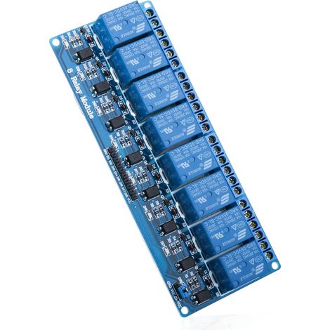 5v Dc 8-kanal-relaismodul Mit Optokoppler, 8-kanal-relaismodul Für Mega 1280, Dsp, Arm, Pic, Avr, Stm32, Raspberry Pi