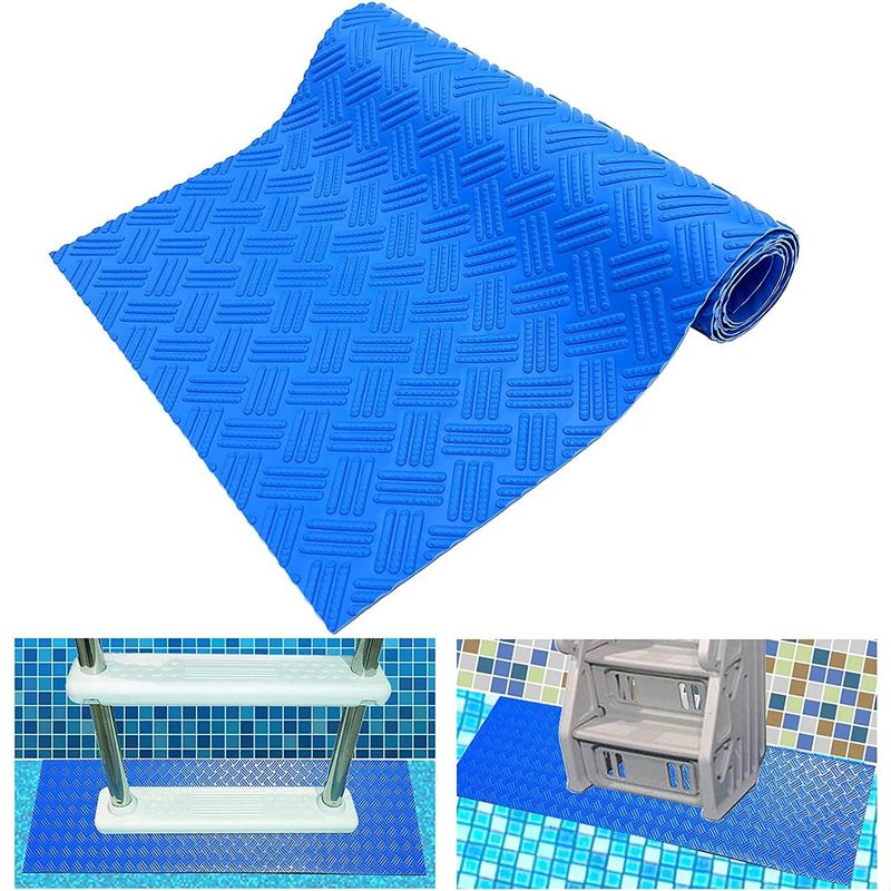 Leitermatte Für Pool, Rutschfeste Treppenmatte Für Schwimmbäder Und Badezimmer