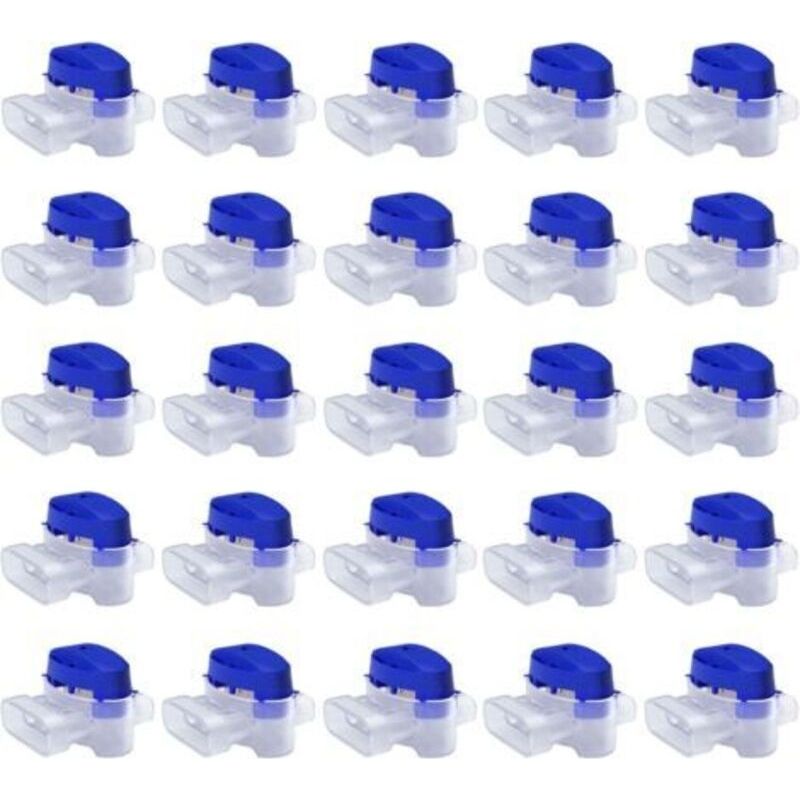 Kabelverbinder-set Für Mähroboter – 50 Gelgefüllte Steckverbinder Zur Verlängerung Oder Reparatur Des Niederspannungskabels Automatischer Rasenmäher – Wasserdicht, Sicher, Kein Abisolieren Erforderlic