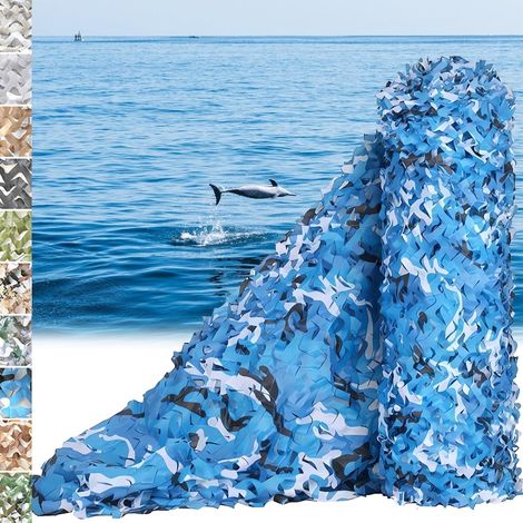 Dicke Tarnnetz, Sonnenschutz, Ideal Für Dekoration, Jagd, Als Sichtschutz, Camping, Gartendekoration, 3 X 5 M