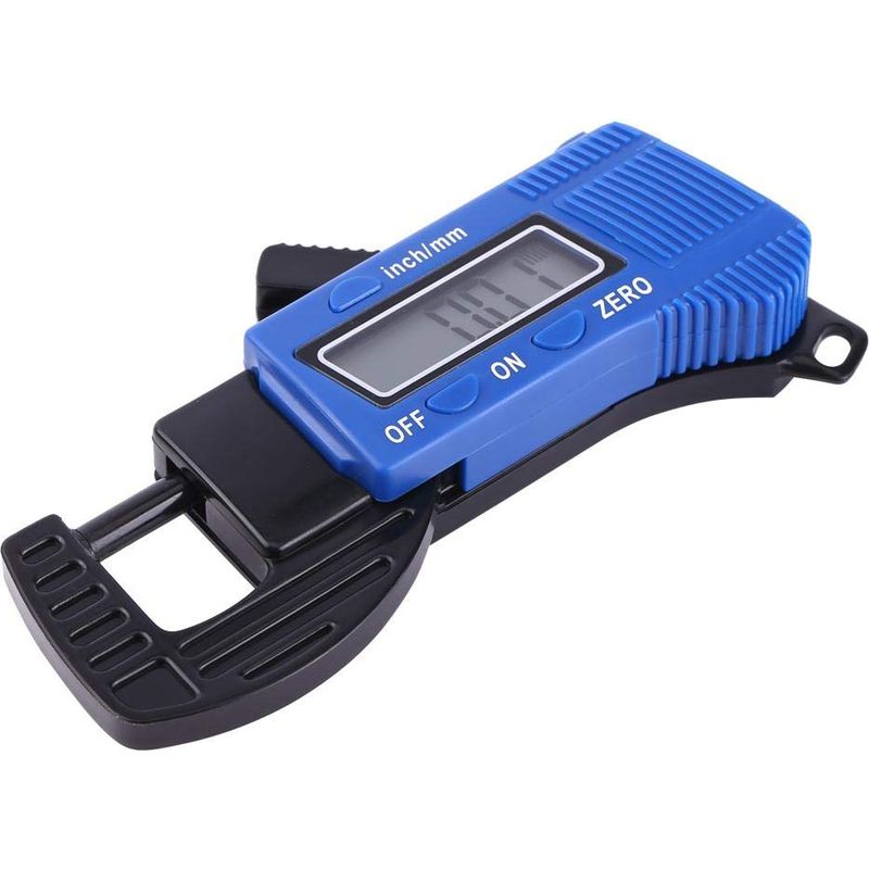 0–12 Mm, 0,01 Mm, 0,0005 Zoll Präziser Elektronischer Mikrometer Digitalanzeige Dickenmesslehre Bügelmessgerät Breitenmesswerkzeug Mit Lcd-bildschirm (batterie Nicht Enthalten)