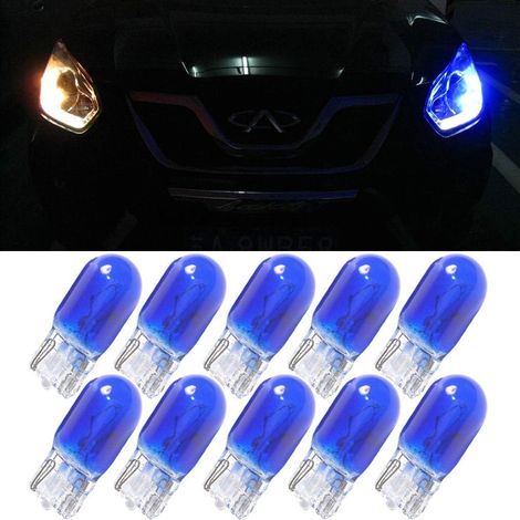 Bleu T10 W5 W Auto Glühbirne - 10 Stück 194 168 501 Halogen-xenon-gas-autoglühbirne