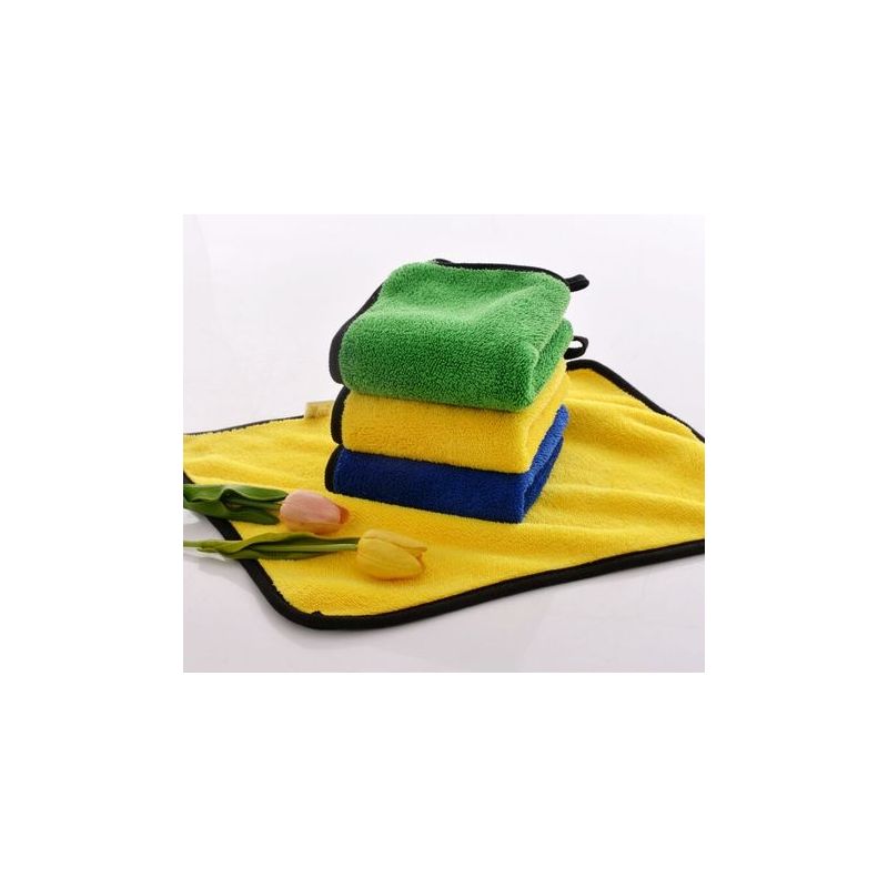Chiffons Aus Mikrofaser, 30er-pack Reinigungstücher Aus Mikrofaser, Weich, Ultra-saugfähig, Vielseitig Einsetzbare Reinigungstücher Für Küche, Auto, 30 X 30 Cm, Blau