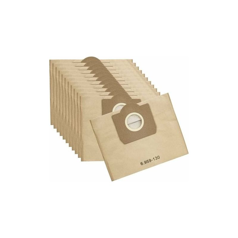 Staubsaugerbeutel Kärcher 6.959-130.0 Papierfilterbeutel Für Wd 3 Mv 3er Pack 12