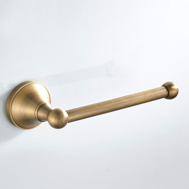 Toilettenpapierhalter Ohne Deckel, Antikes Messing, Toilettenpapierrolle, Wandmontage