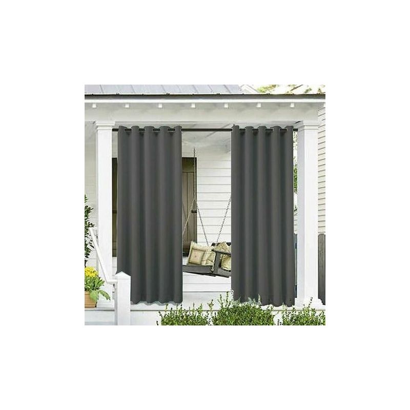 Außenvorhänge Für Garten, Patio Und Pavillon – Verdunkelungsvorhang, Winddicht, Uv-schutz, Schimmelresistent