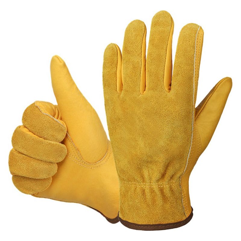 Arbeitshandschuhe Aus Leder, 1 Paar Wasserdichte Reparaturhandschuhe Für Garten, Bau Und Auto, In Größe Xl Erhältlich, Für Männer Und Frauen