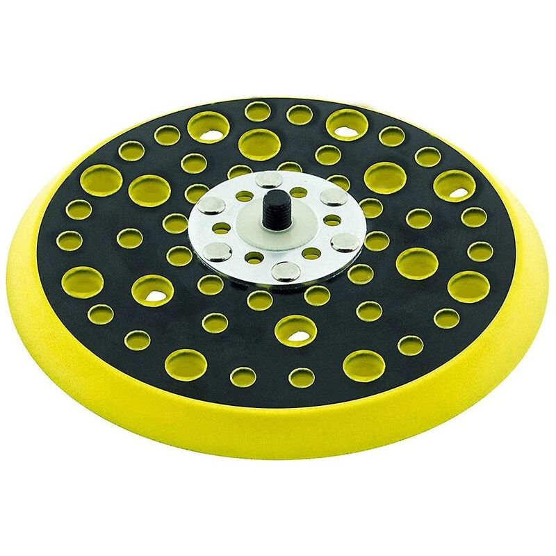 Schleifteller 150 Mm – 5/16-zoll-gewinde – 52 Löcher – Polyurethan Für Mirka-schleifer – Optimale Leistung