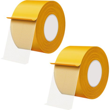 2 Rollen Doppelseitiges Klebeband, 50mm X 20m Selbstklebendes Band, Spurlos Und Multifunktional Für Teppiche, Böden Und Wände