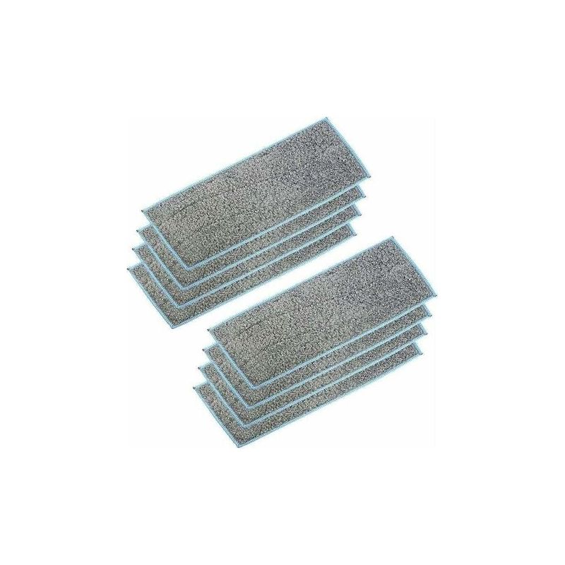 8er-pack Waschbare Und Wiederverwendbare Feuchttücher Für Reinigungsroboter 270x106mm