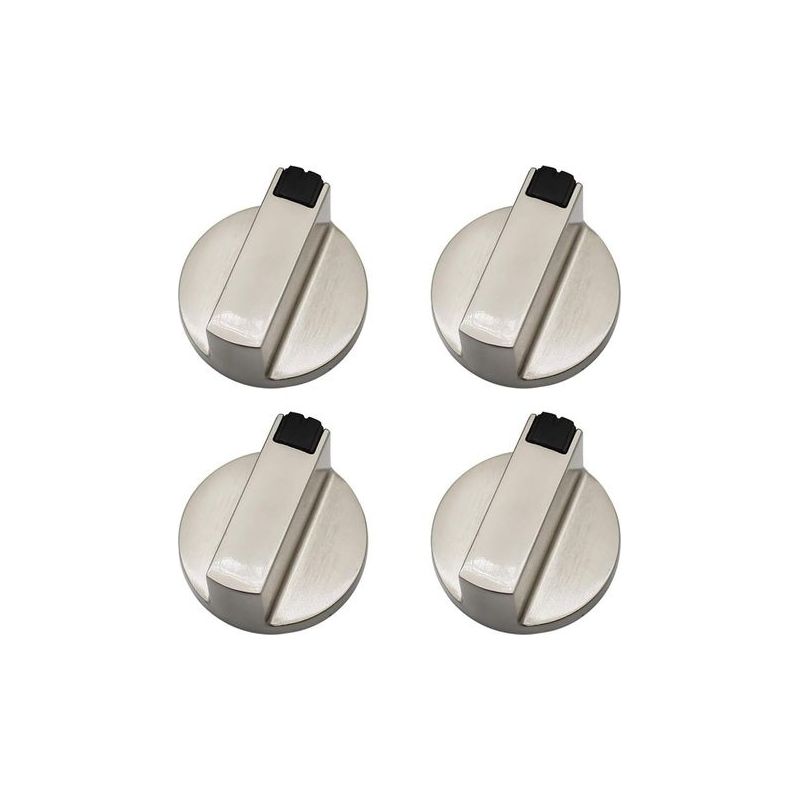 Gasherd-knöpfe - 4er-pack Metall-bedienknöpfe 6 Mm Für Backofen Und Herd