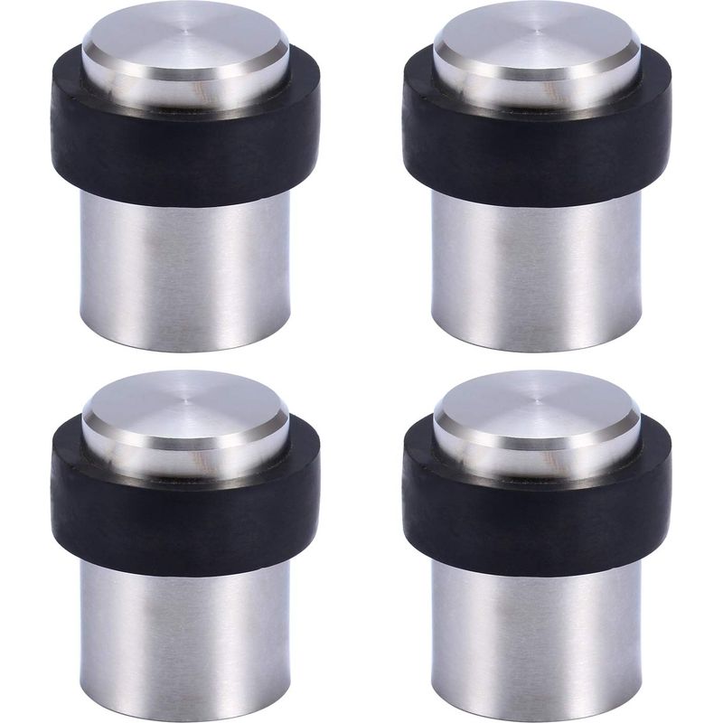 4,5 Cm Edelstahl-türstopper Für Bodentüren, Türanschlag, Türblocker (4er-pack)