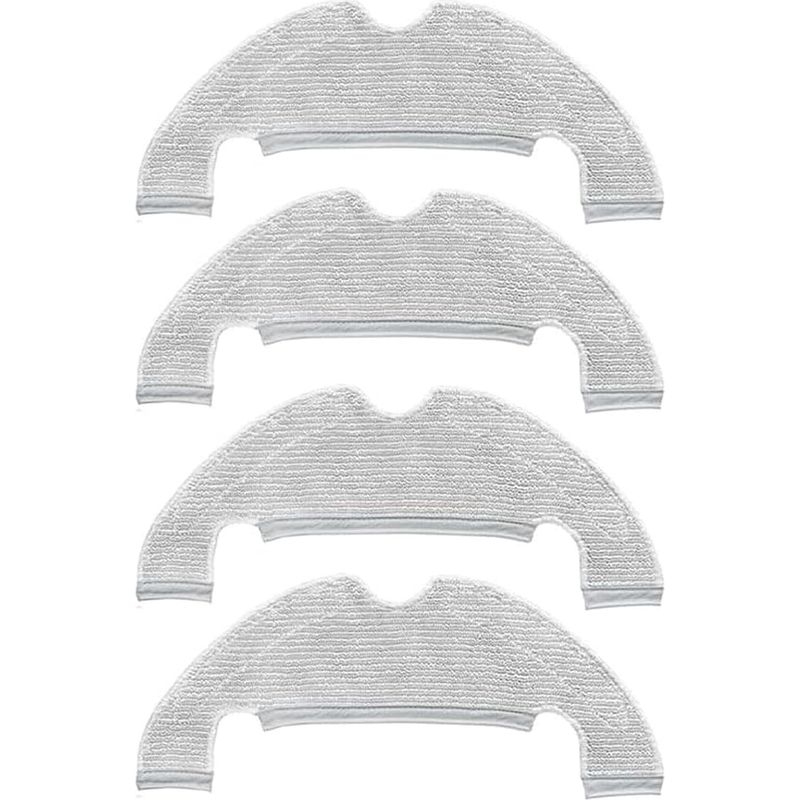 Rechange Chiffon De Nettoyage Für Dreame D10 Plus / Z10 Pro /d9 Plus/ L10 Plus /d10s Plus Zubehör Für Roboterstaubsauger Mikrofaser-reinigungstücher -4 Stück