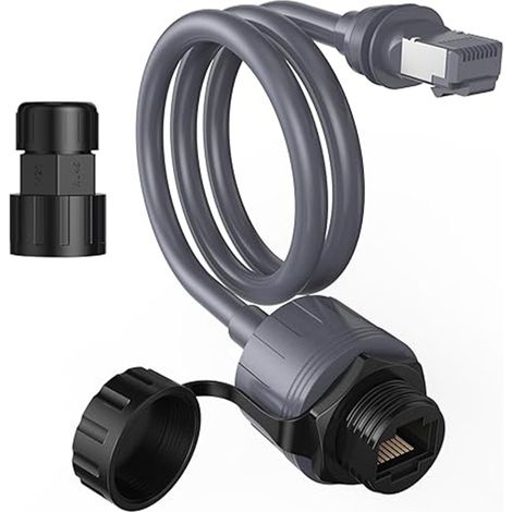 Ethernet-adapter Gen 3/mini, Starlink Mini-kabelverlängerung Auf Rj45-buchse, Wasserdicht, Kompatibel Mit Starlink-satellitenschüssel/router V3, Plug-and-play