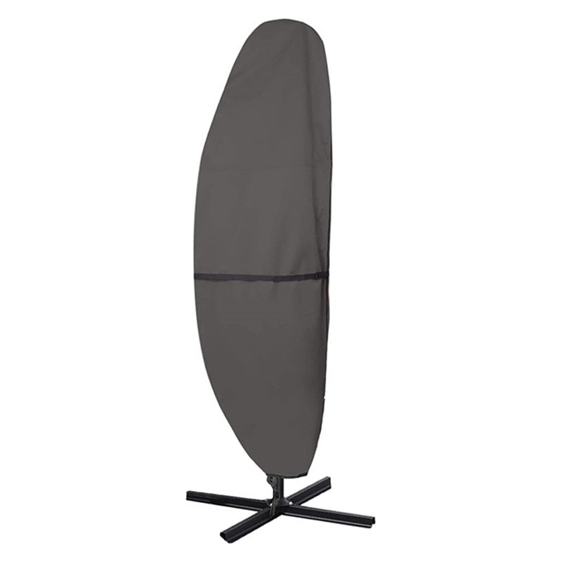 Staubhülle Für Regenschirm, Wasserdicht, Tragbar, Uv-schutz, 25/55/230 Cm, Material Polyester/oxford/pu, Grau