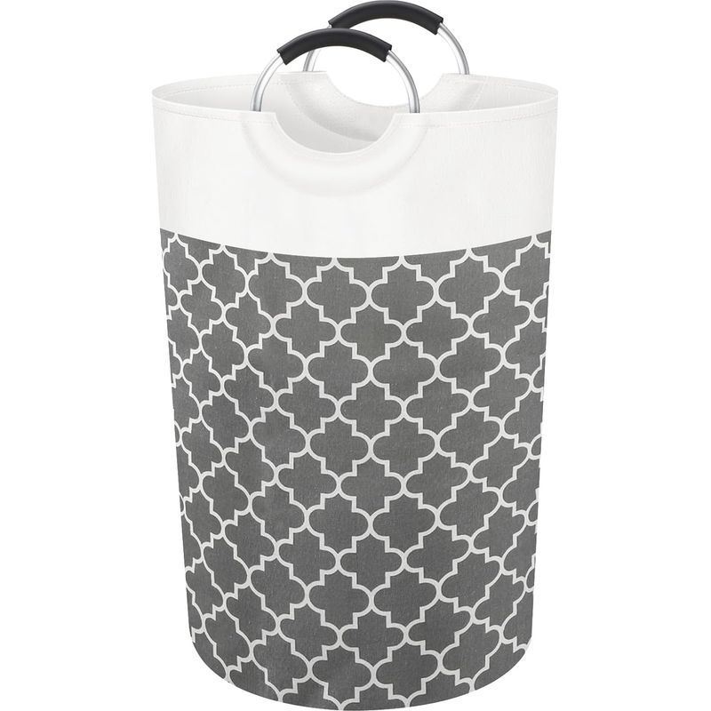 Faltbarer Wäschekorb, 82l - (74x38x38cm) Wäschekorb Mit Griff, Stoff-wäschesack Für Schmutzwäsche, Tragbarer Wäscheaufbewahrungskorb, Wäschesortierer, Flaschensammler