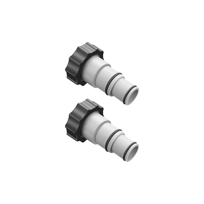 2 Stück Pool-schlauchadapter, Pool-adapter, Poolanschluss, Mit Innengewinde Für 1,5 Und 1,25 Anschlüsse