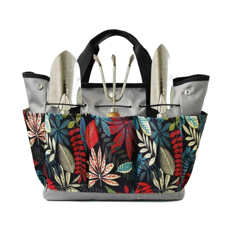 (geflorenes) Gartenwerkzeug-set, Gartentasche Mit Mehreren Fächern Für Gartenwerkzeuge, Werkzeugtasche Für Den Garten