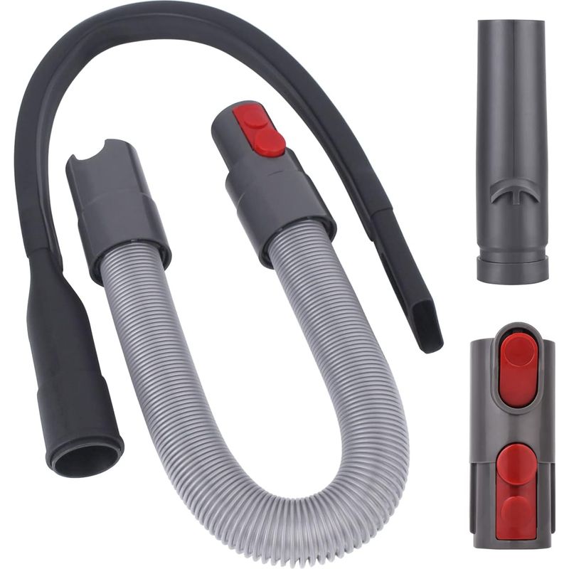 Biegsamer Schlitzdüse Mit Adapteranschluss Für Dyson V15 V11 V10 V8 V7 Staubsauger, Teleskopischer Saugschlauch, Lange Flachdüse Zur Reinigung Von Ecken