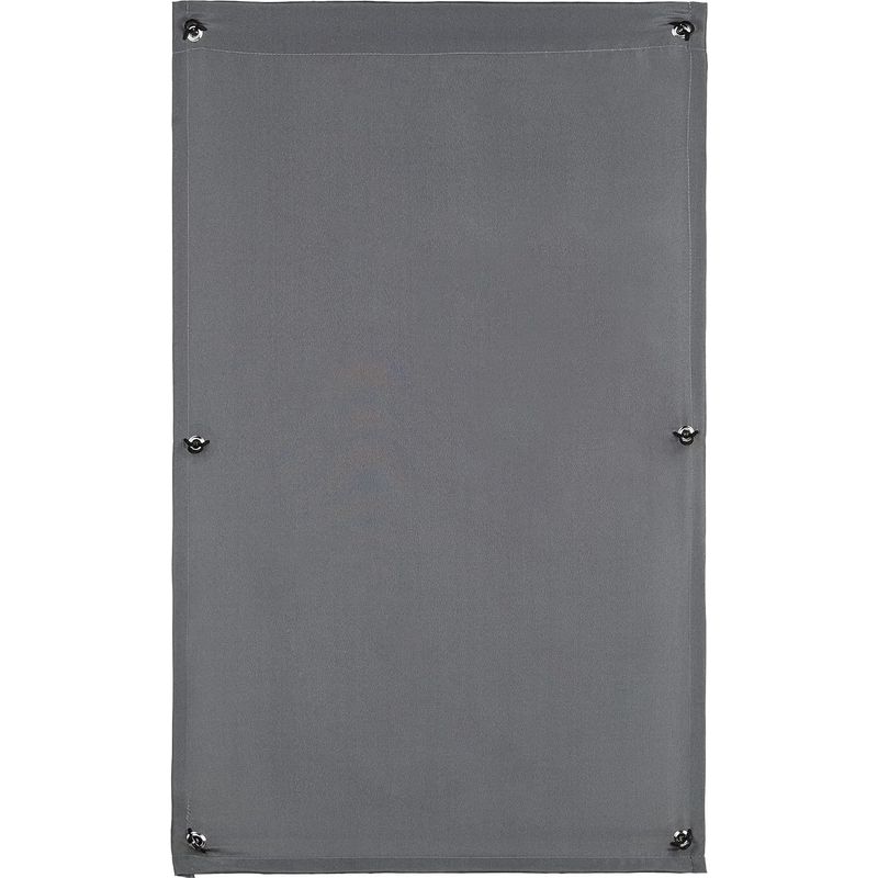 Saugnapf-vorhang, Sonnen- Und Wärmeschutz, Lichtschacht, 57x100 Cm, Tragbar, Grau, Polyester, 57x100 Cm