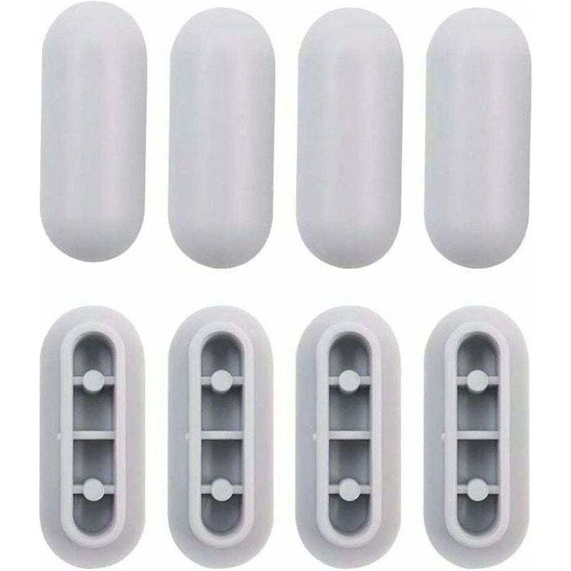 4 Stück Universelle Toilettensitz-puffer, Stoßdämpfer-kit Für Wc-klappdeckel, Kunststoff-ersatzteile