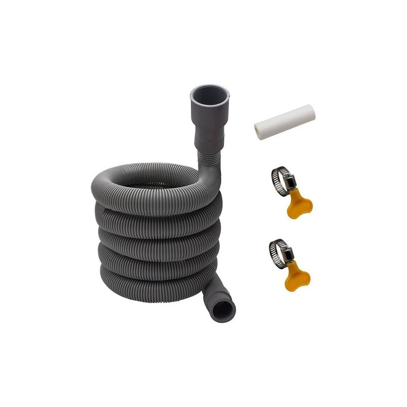 Universeller Flexibler Ablaufschlauch, Abflussschlauch Für Waschmaschine, 3m Universeller Flexibler Ablaufschlauch, Verlängerungsschlauch Für Spülmaschine, Verlängerung Des Ablaufschlauchs