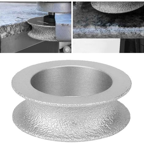 Hochleistungs-diamantschleifscheibe, Hartgelötete Diamant-schleifscheibe, Schleifscheibe Für Winkelschleifer, Verschleißfestes Schleifwerkzeug 7,3 Cm Für Glas, Keramik Und Stein (konkave Schleifscheib