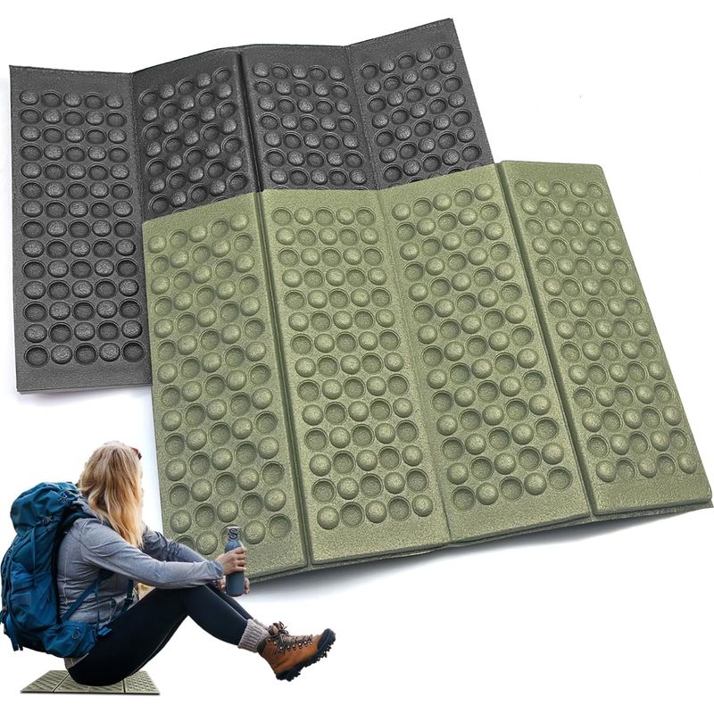 1 Stück Faltbares Sitzkissen, Outdoor-sitzmatte Bleibt Warm Und Trocken, Wasserdichtes Klappkissen Matte Für Outdoor Wandern Reisen Garten Camping Picknicks Strand Stadion