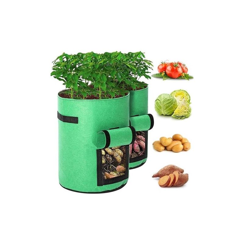 Blasenextraktionsfilter, 2 Stück, 7 Gallonen, Anbausack Für Haus Und Garten, Obstpflanzen, Kartoffeltopf