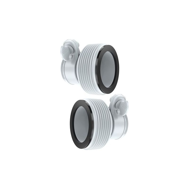 2er-set Schlauchadapter Für Filterpumpen Und Salzwassersysteme, 3,2 Cm Auf 3,8 Cm