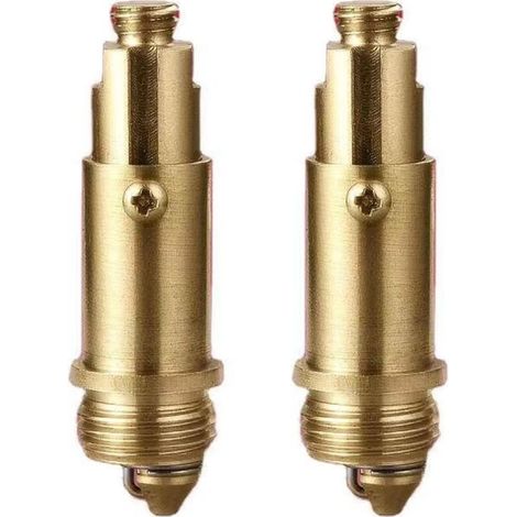 2er-pack Messing-federstopfen Für Pop-up-click-clack-badewannenabläufe, Ersatz In Hoher Qualität Für Waschbecken-click-clack-abflüsse Und Badewannenabläufe