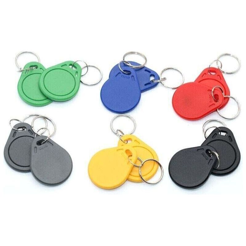 5er-pack Rfid-badges 13,56 Mhz – Programmierbar Mit Der Mct-android-app – Änderbare Uid – Wasserdicht Und Kostengünstig Für Die Zutrittskontrolle