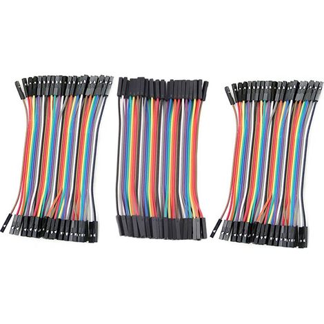 120 Stück 10 Cm Buchse-zu-buchse Jumper-kabel Für Arduino Und Breadboard