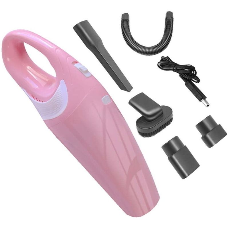 Kabelloser Handstaubsauger Mit Usb-ladung, Staubkollektor, Mini-handstaubsauger Für Tastatur Und Auto (rosa)