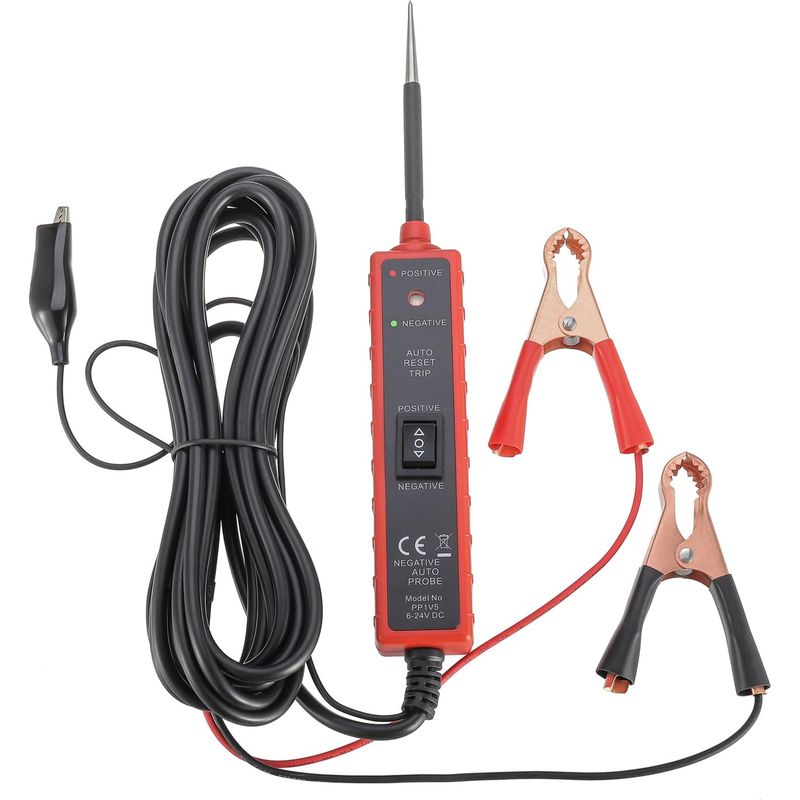 Stromkreis-sondensatz, Funktionstester Für Autos 6-24v, Mit Led-licht, Stromkreisdetektor, Spannungstester, Elektrischer Tester Für Systemtestleuchten