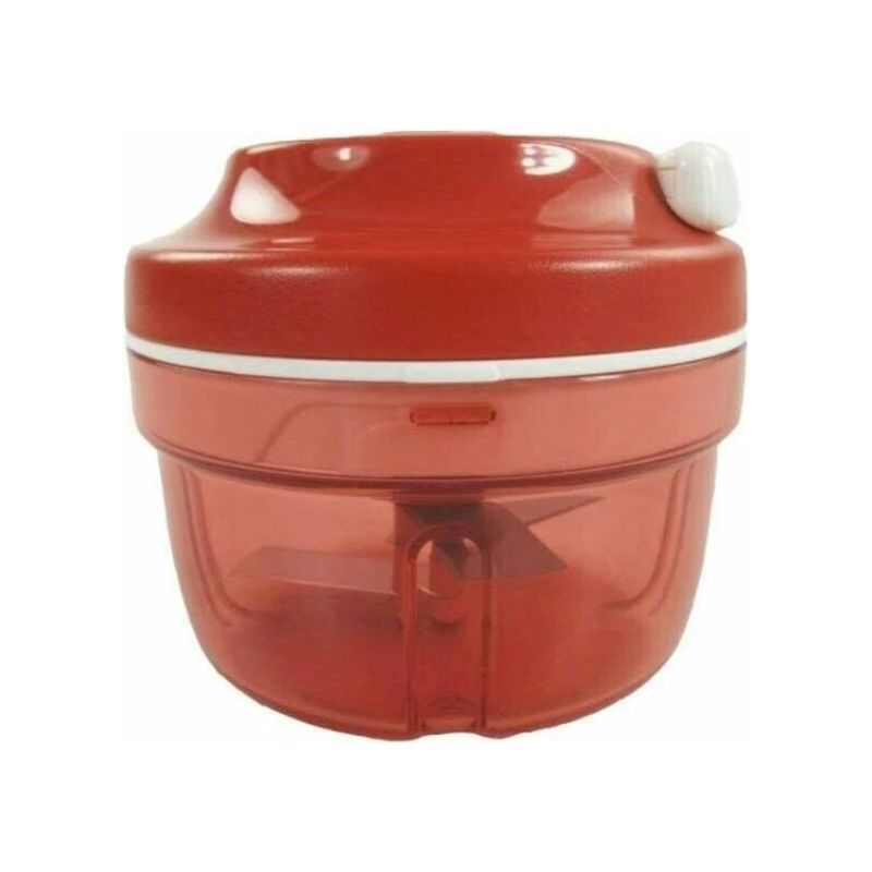 Turbo-chef D158 Zwiebelschneider – Rot – Leistungsstarker Motor Für Schnelles Hacken – Kompaktes Design Für Moderne Küchen