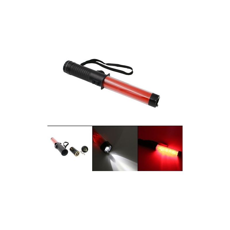 Sos-taschenlampen-warnleuchte, Rot Blinkend, Für Outdoor, Notfall, Survival Und Notsignal