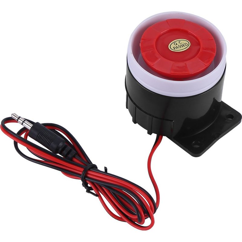 Dc 12v Mini-kabelsirene, Hupe 110 Db, Haussicherheit, Alarmsystem, Sicherheitssoundsystem