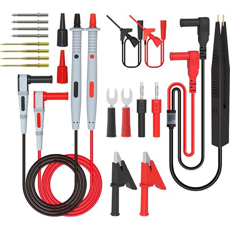 Multimeter-testkabel-set, Professionelles Multimeter-testkabel-set Mit Elektrischen Klemmsonden