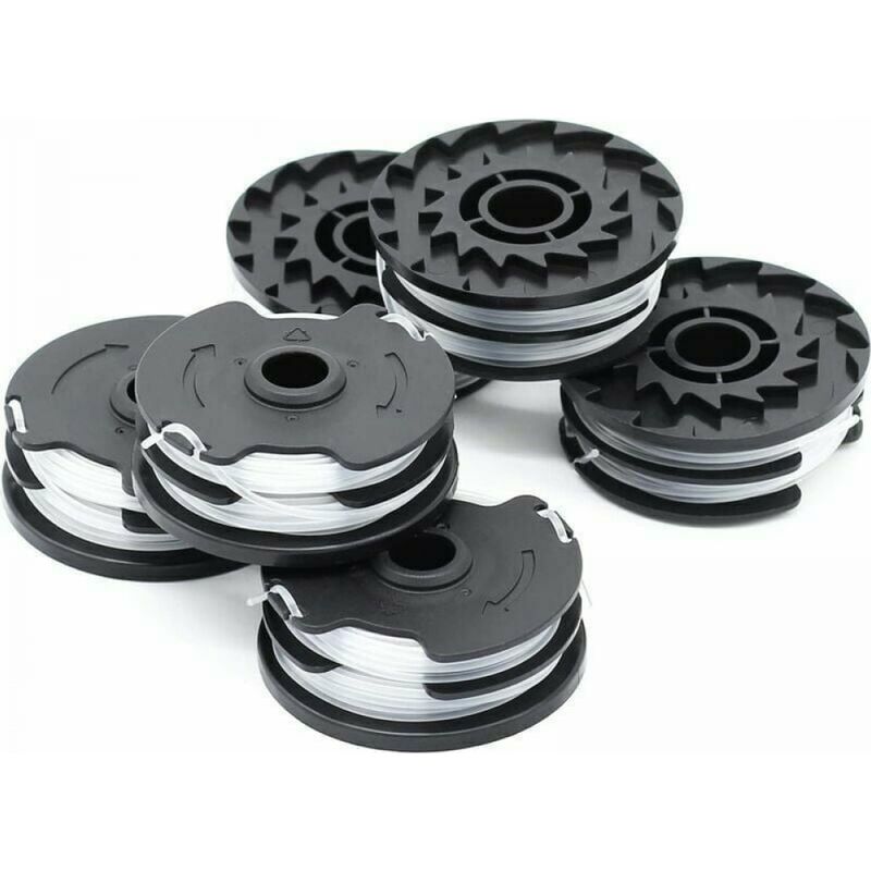 6er-pack Ersatzspulen Für Lidl Parkside Rasenmäher Prta 20-li A1, B2, C3, Prt 550 A1, A3, Prt 300 A1